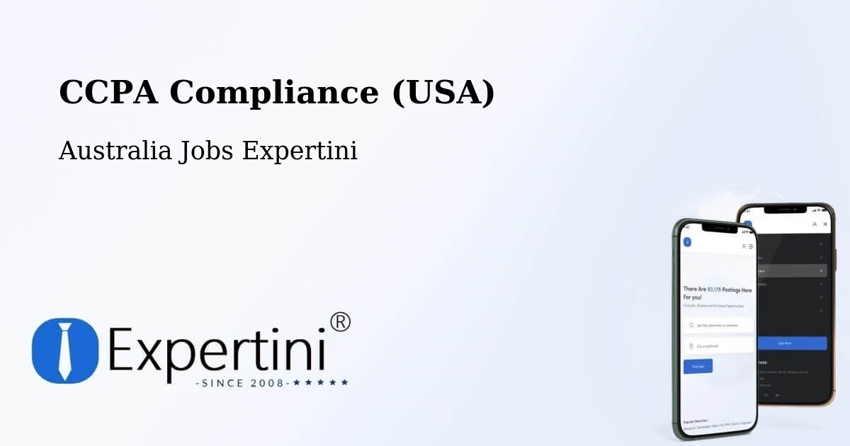 CCPA Privacy Rights & Compliance Notice – Junee - Australia Jobs Expertini